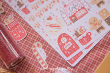 Load image into Gallery viewer, Holiday Windows & Christmas Corners & Christmas Cafe Sticker Sheets