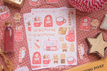 Load image into Gallery viewer, Holiday Windows & Christmas Corners & Christmas Cafe Sticker Sheets