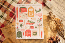 Load image into Gallery viewer, Christmas Mail Sticker Sheet