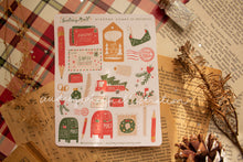 Load image into Gallery viewer, Christmas Mail Sticker Sheet