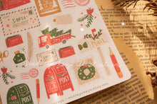 Load image into Gallery viewer, Christmas Mail Sticker Sheet