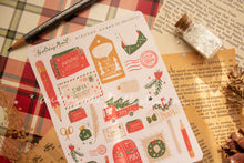 Load image into Gallery viewer, Christmas Mail Sticker Sheet