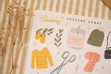 Load image into Gallery viewer, Audrey Sticker Sheet