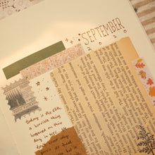 Load image into Gallery viewer, Autumn Forest Washi Strips Sticker Sheet