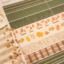 Load image into Gallery viewer, Autumn Forest Washi Strips Sticker Sheet
