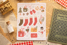 Load image into Gallery viewer, Christmas Holiday Sticker Sheets