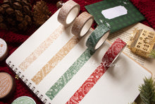 Load image into Gallery viewer, Holiday Christmas Washi Tapes 4 Designs