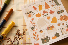Load image into Gallery viewer, Hello Autumn Fall Sticker Sheet