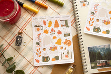Load image into Gallery viewer, Hello Autumn Fall Sticker Sheet