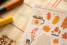 Load image into Gallery viewer, Hello Autumn Fall Sticker Sheet