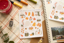 Load image into Gallery viewer, Hello Autumn Fall Sticker Sheet