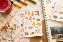 Load image into Gallery viewer, Hello Autumn Fall Sticker Sheet