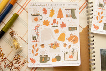 Load image into Gallery viewer, Hello Autumn Fall Sticker Sheet