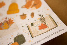 Load image into Gallery viewer, Hello Autumn Fall Sticker Sheet