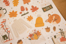 Load image into Gallery viewer, Hello Autumn Fall Sticker Sheet