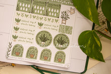 Load image into Gallery viewer, Plant Care Planner Sticker Sheet