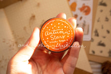 Load image into Gallery viewer, Autumn and Autumn Stars Washi Tape