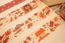 Load image into Gallery viewer, Autumn and Autumn Stars Washi Tape