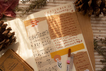 Load image into Gallery viewer, School Days Autumn Sticker Sheet / BW Sticker Sheet