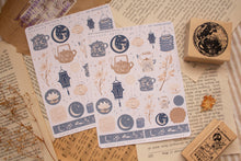 Load image into Gallery viewer, Mid Autumn Moon Lantern Lunar Sticker Sheet