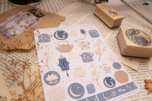Load image into Gallery viewer, Mid Autumn Moon Lantern Lunar Sticker Sheet