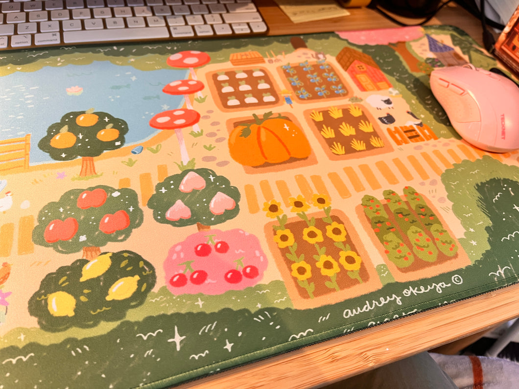 Farm Stardew Desk Mat Mouse Pad