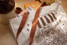 Load image into Gallery viewer, Bear Farmer&#39;s Market Tote Bag
