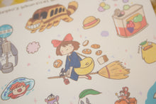 Load image into Gallery viewer, Ghibli Sticker Sheet
