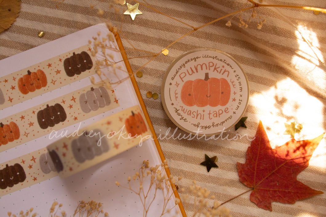Pumpkin Pattern Washi Tape