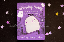 Load image into Gallery viewer, Ghost Spooky Baby Keychain
