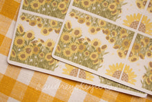 Load image into Gallery viewer, Sunflower Corners Sticker Sheet
