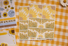 Load image into Gallery viewer, Sunflower Corners Sticker Sheet
