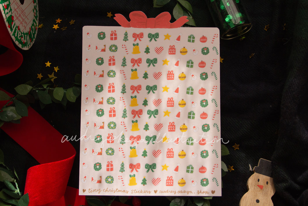 Tiny Christmas Sticker Sheet