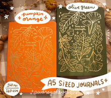 Load image into Gallery viewer, You are Enough Autumnal Journals | A5 and TN Travel Size
