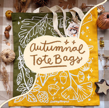 Load image into Gallery viewer, Autumnal Tote Bags
