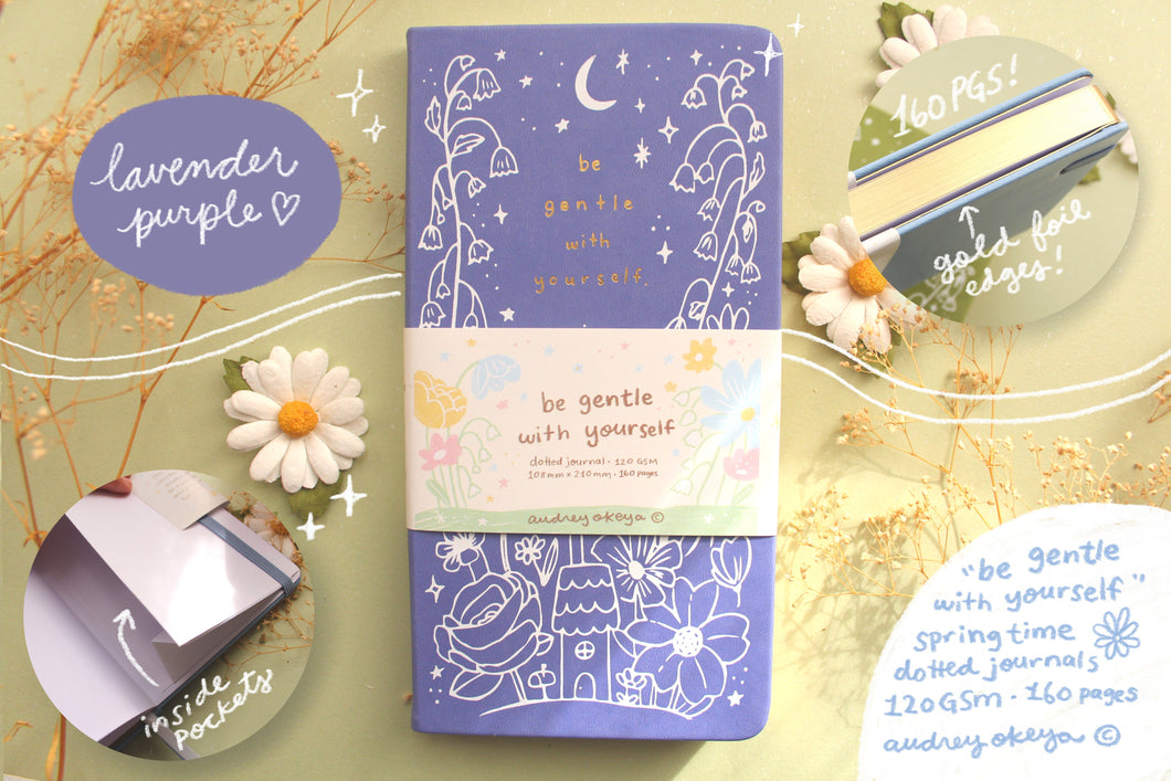Springtime Journals 4 Diff Colors