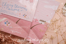 Load image into Gallery viewer, Cherry Blossoms Sakura Memo Pad
