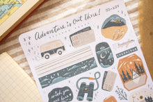 Load image into Gallery viewer, Adventure is Out There Sticker Sheet

