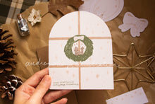 Load image into Gallery viewer, Bear &amp; Bunny Blank Christmas Card
