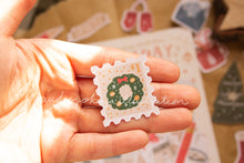 Load image into Gallery viewer, Holiday Christmas Die-Cut Sticker Flakes
