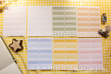 Load image into Gallery viewer, Weekly Habit Tracker Sticker Sheets | 13 Different Colors
