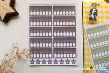 Load image into Gallery viewer, Weekly Habit Tracker Sticker Sheets | 13 Different Colors
