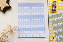 Load image into Gallery viewer, Weekly Habit Tracker Sticker Sheets | 13 Different Colors
