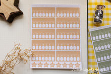 Load image into Gallery viewer, Weekly Habit Tracker Sticker Sheets | 13 Different Colors
