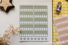 Load image into Gallery viewer, Weekly Habit Tracker Sticker Sheets | 13 Different Colors
