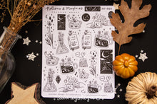 Load image into Gallery viewer, Potions, Moon, &amp; Magic Sticker Sheets - Bujo Planner Stickers - 4 different designs
