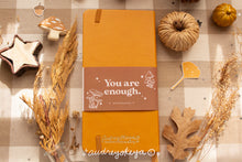 Load image into Gallery viewer, You are Enough Autumnal Journals | A5 and TN Travel Size
