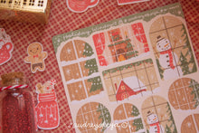 Load image into Gallery viewer, Holiday Windows &amp; Christmas Corners &amp; Christmas Cafe Sticker Sheets
