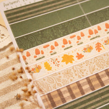 Load image into Gallery viewer, Autumn Forest Washi Strips Sticker Sheet
