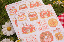 Load image into Gallery viewer, Apple Harvest Cottagecore Sticker Sheet
